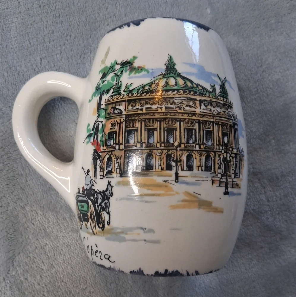La Tour Eiffel Paris Souvenir Ceramic Coffee Cup